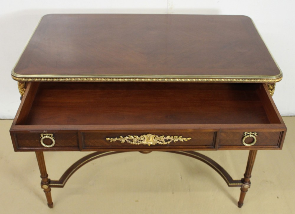 Fine Quality French Empire Period Mahogany Table  View V