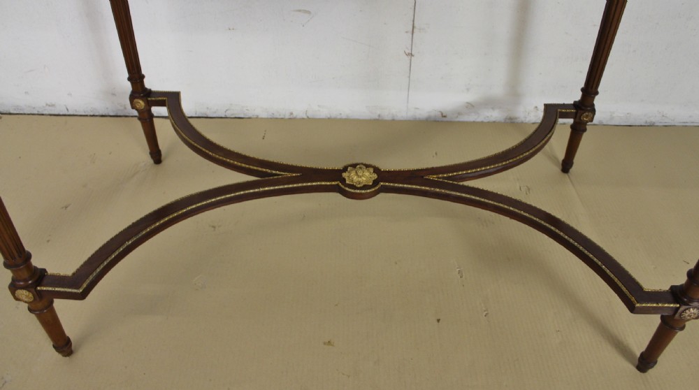 Fine Quality French Empire Period Mahogany Table  View X