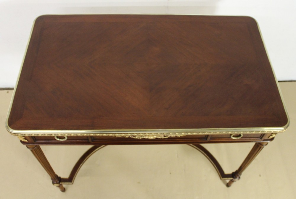Fine Quality French Empire Period Mahogany Table  View XIII
