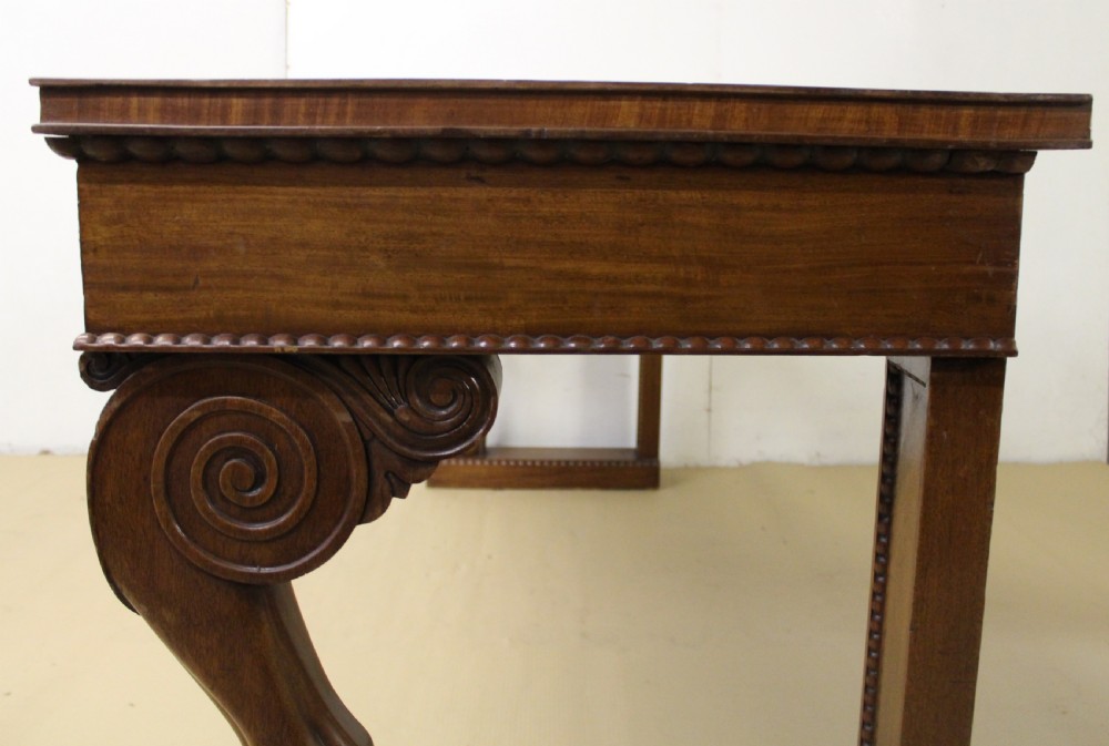 Imposing William IV Mahogany Serving Table View XVII