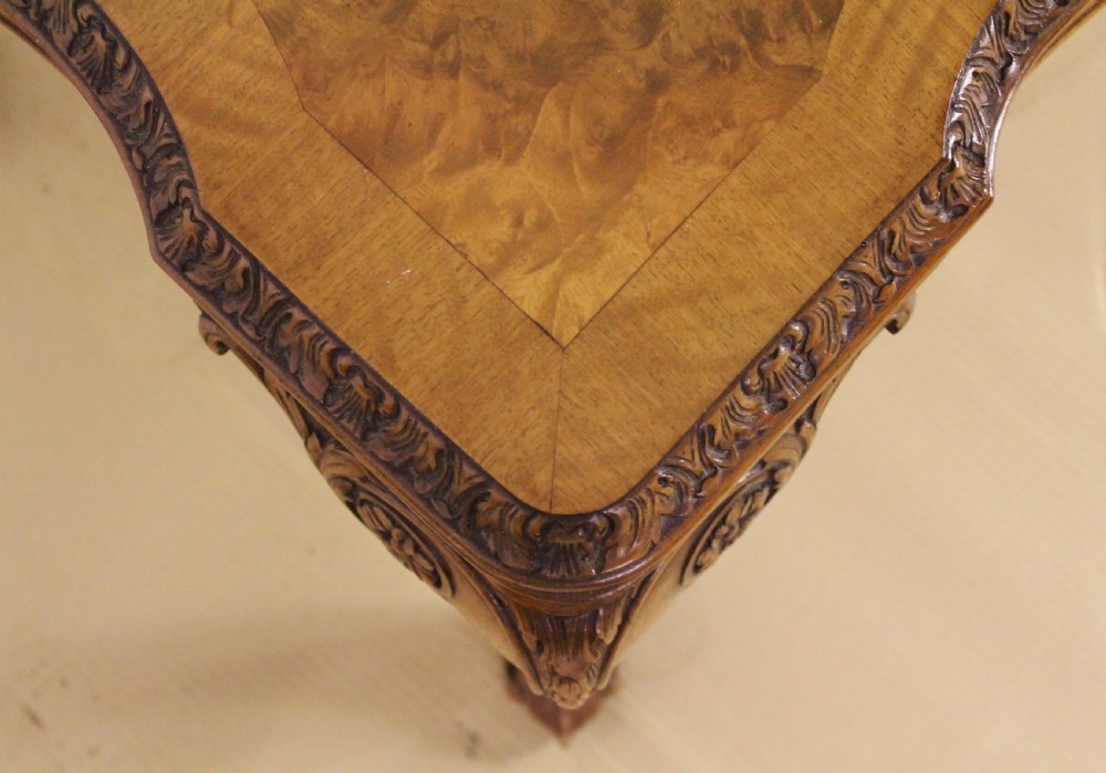 Superior Burr Walnut Coffee Table View III
