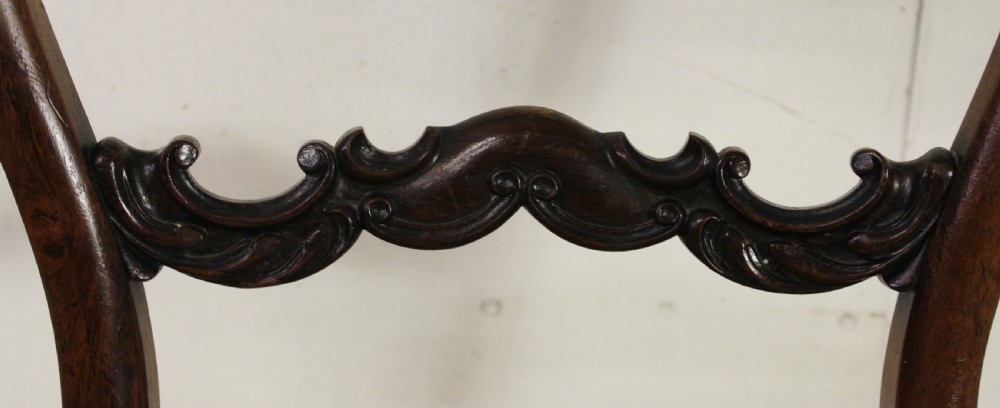 Set of 4 Victorian Rosewood Chairs View IX