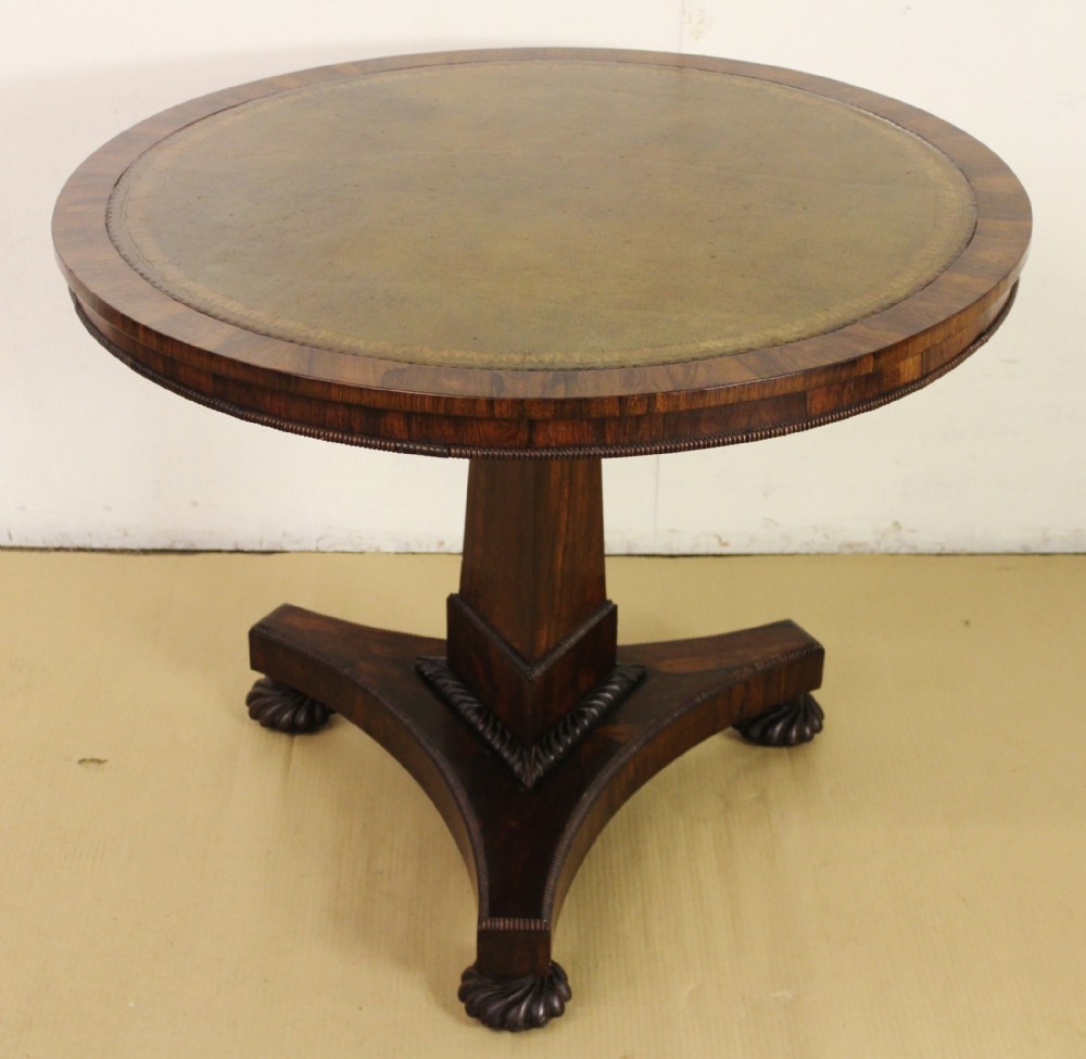 William IV Rosewood Center Table