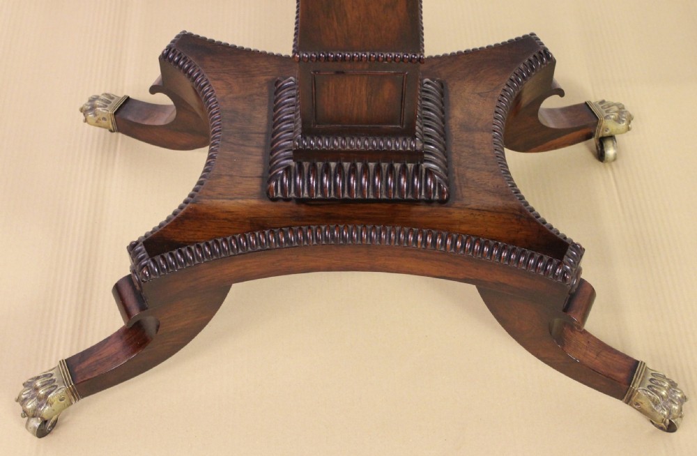 Regency Period Rosewood Card Table View IV
