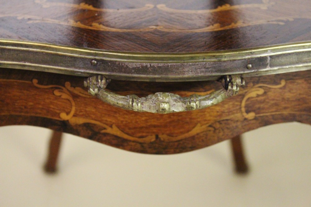 Rosewood Marquetry Etagere  View IV