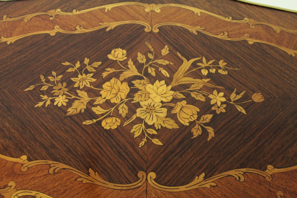 Rosewood Marquetry Etagere  View IX