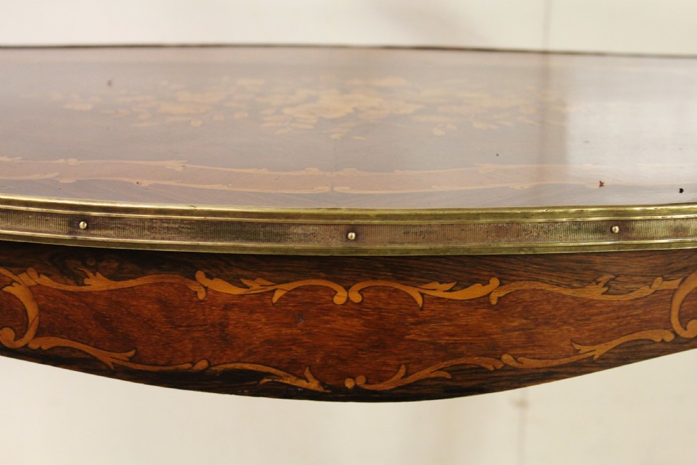Rosewood Marquetry Etagere  View XII