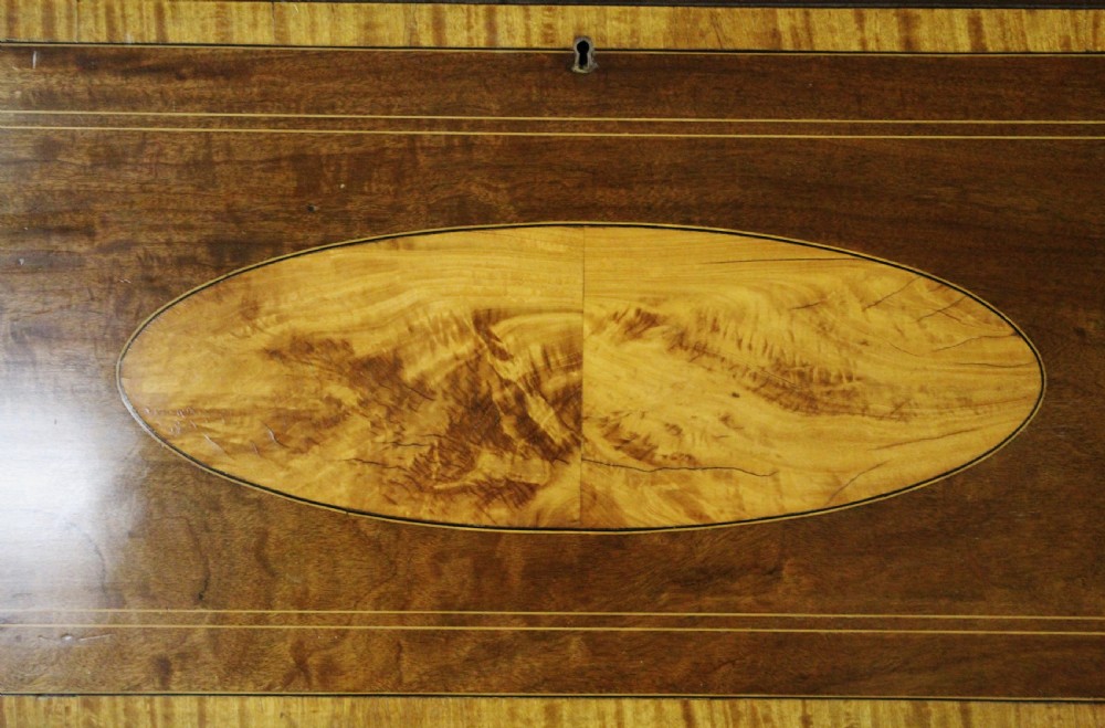 Edwardian Inlaid Mahogany Bureau Bookcase View V