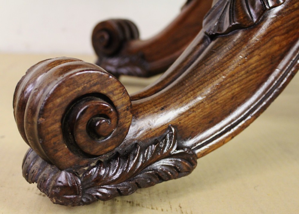 Oval Mahogany Center Table View II
