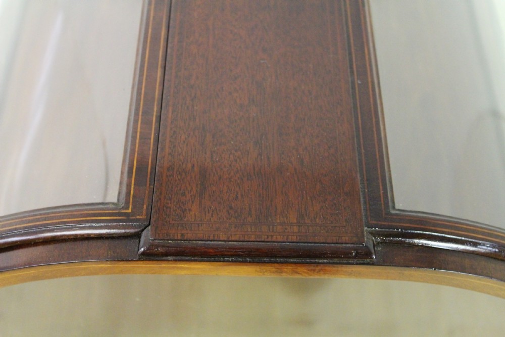 Domed Top Inlaid Mahogany Bijouterie Table View XIII