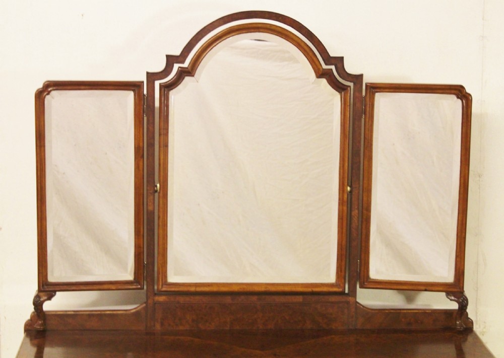 4 Piece Burr Walnut Bedroom Suite View VI