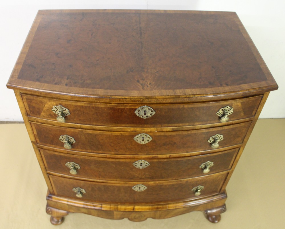 4 Piece Burr Walnut Bedroom Suite View XXIV
