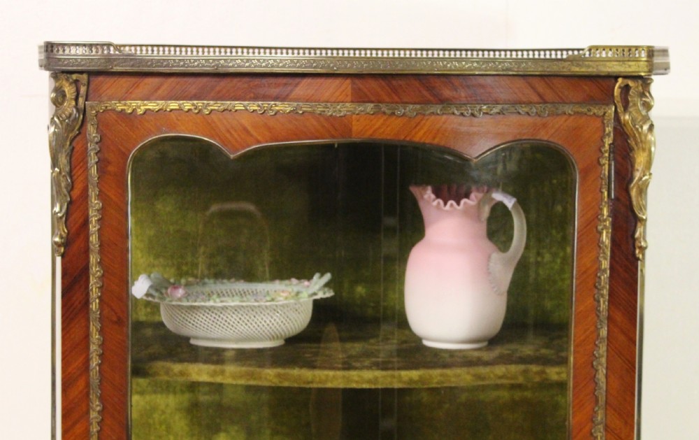 French Kingwood and Marquetry Vitrine View VII