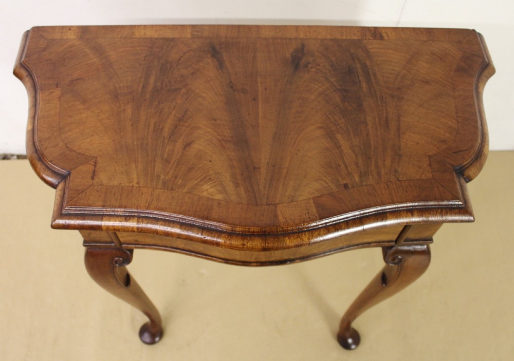 Burr Walnut Lamp Table View II