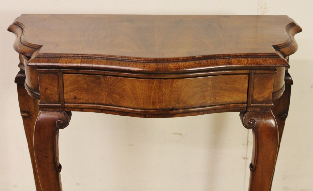 Burr Walnut Lamp Table View VII