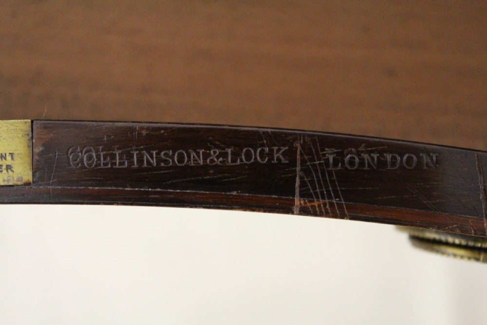 Inlaid Rosewood Writing Desk by Collinson and Lock View V