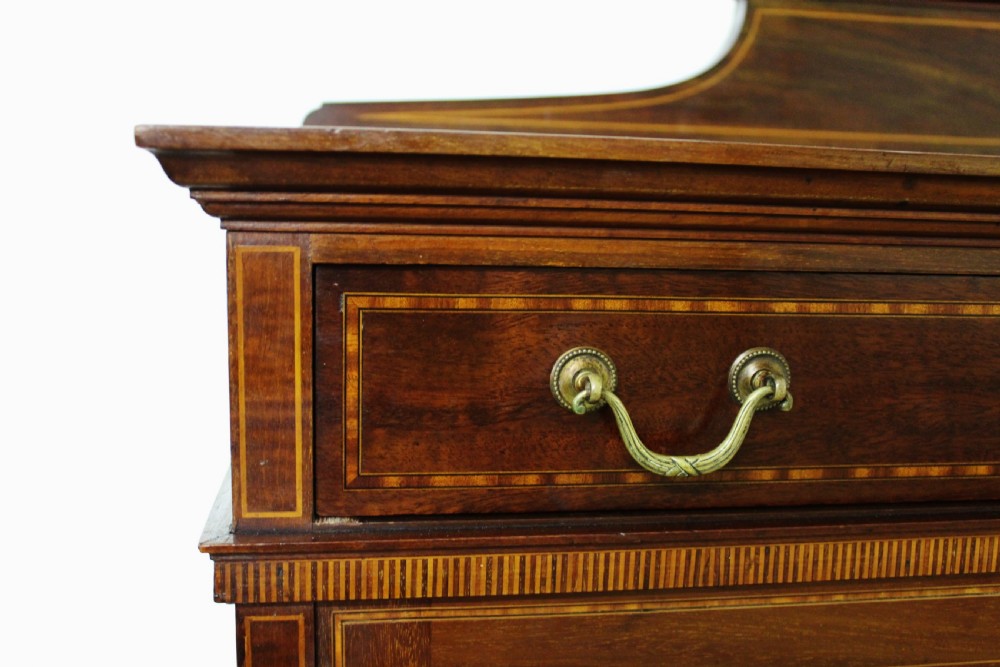 Inlaid Mahogany Bookcase by Maple and Co View VII