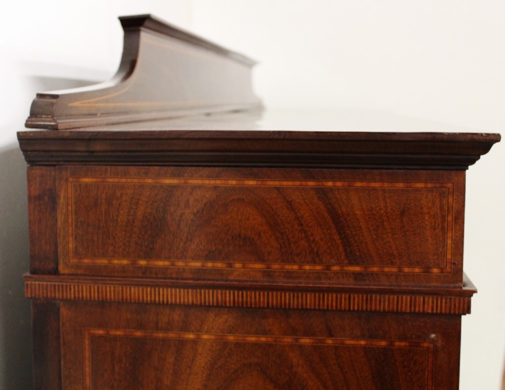 Inlaid Mahogany Bookcase by Maple and Co View XII