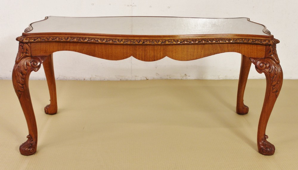 Burr Walnut Coffee Table View VII