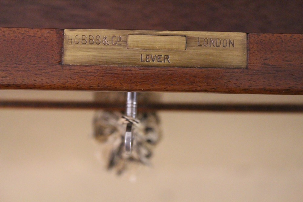 Mahogany Chippendale Style Pedestal Desk View XIV