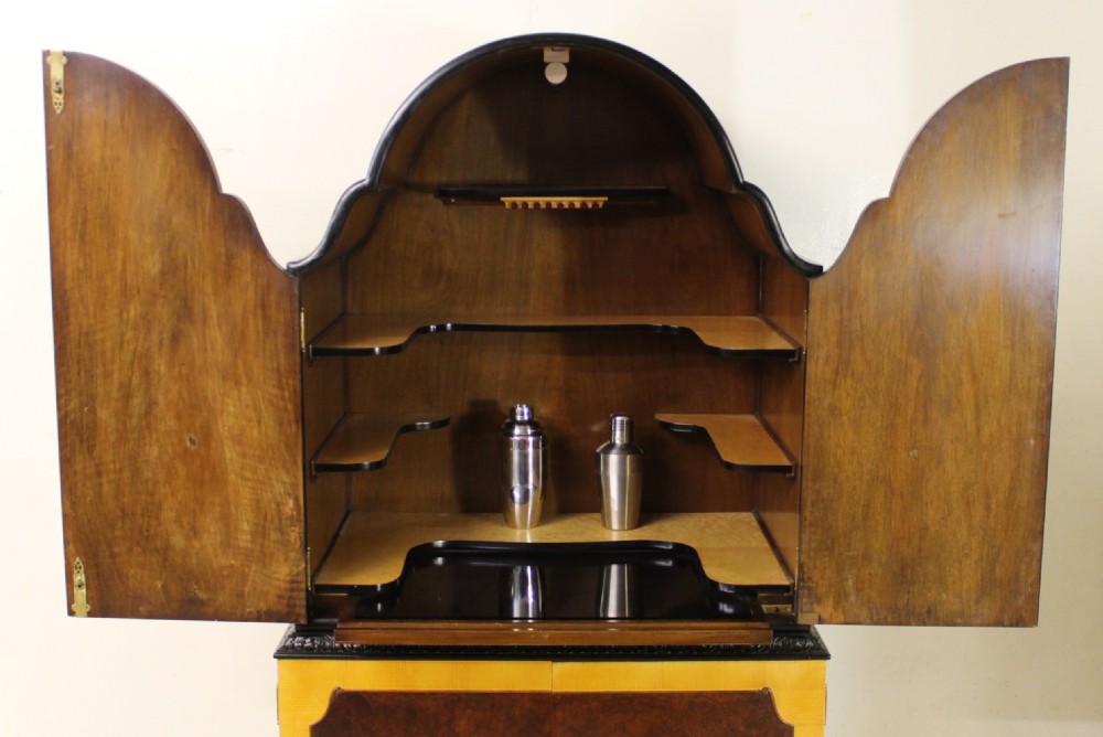 Art Deco Cocktail Cabinet View XI