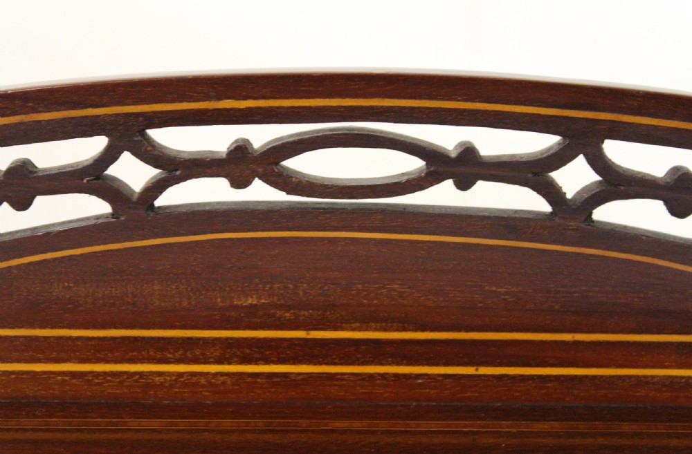 Edwardian Inlaid Mahogany Cylinder Desk View X