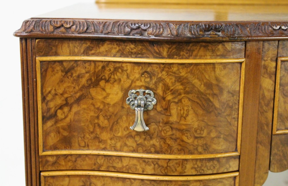 Burr Walnut Dressing Table View II