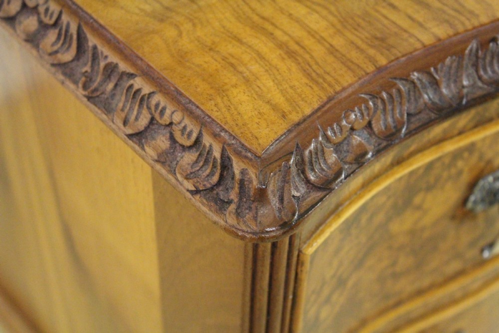 Burr Walnut Dressing Table View IX