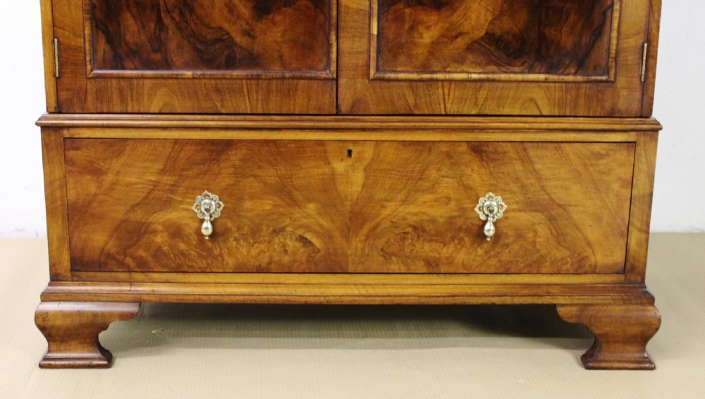 Burr Walnut Wardrobe by Spillman and Co View II