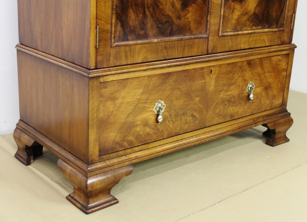 Burr Walnut Wardrobe by Spillman and Co View XI