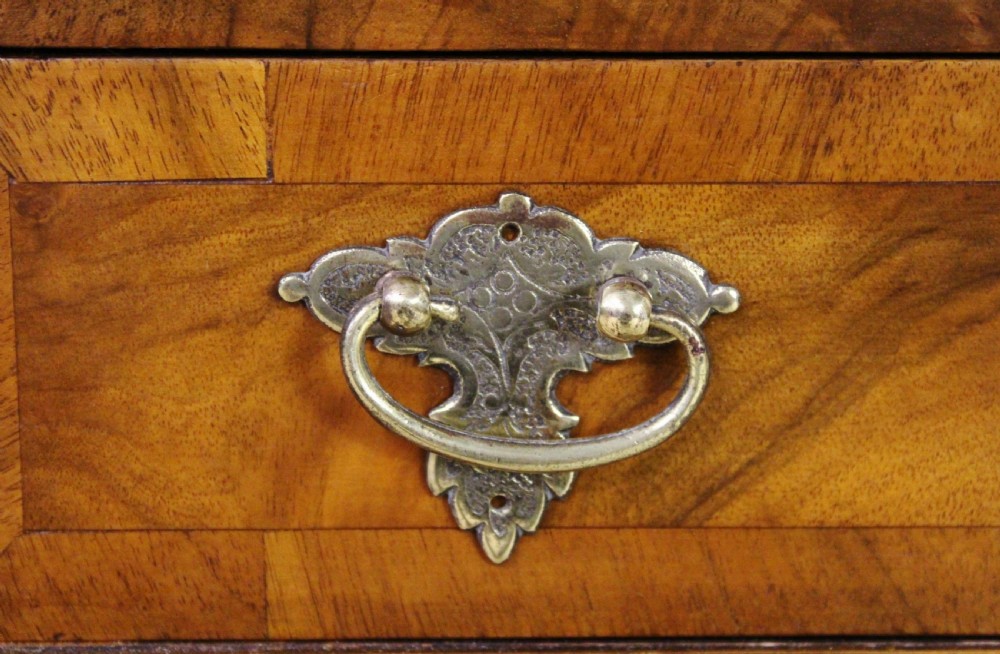 Burr Walnut Bureau Bookcase View XI