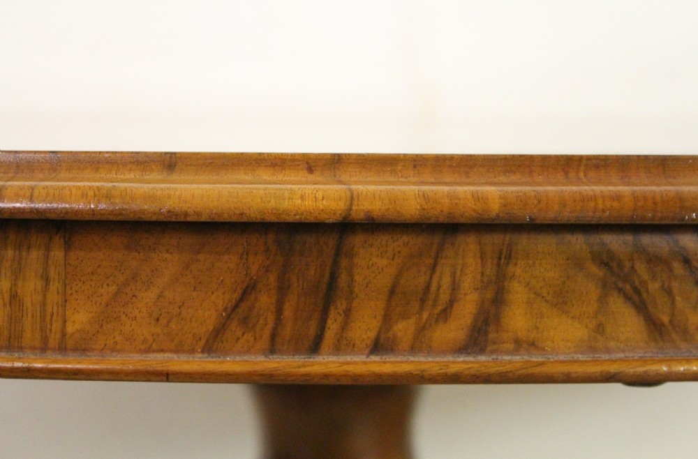 Victorian Burr Walnut Loo Table View X