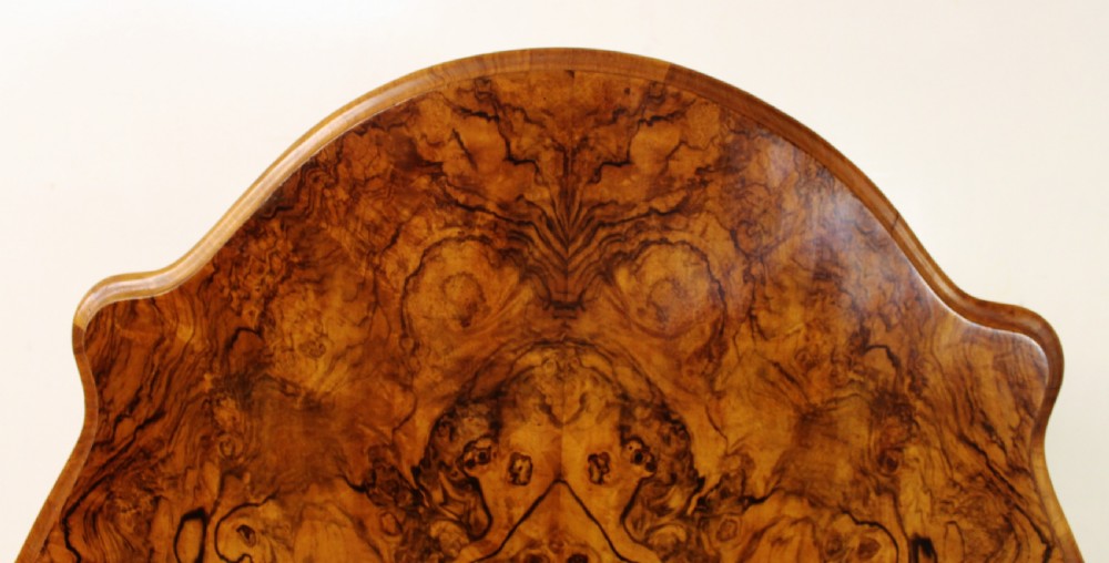 Victorian Burr Walnut Loo Table View XIII