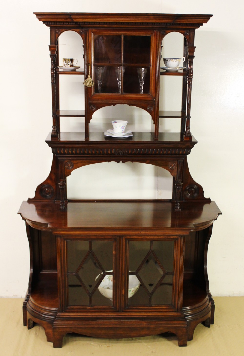 Howard and Sons Victorian Rosewood Chiffonier