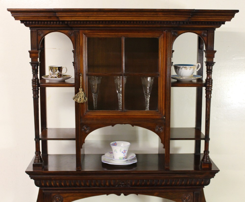 Howard and Sons Victorian Rosewood Chiffonier View IX