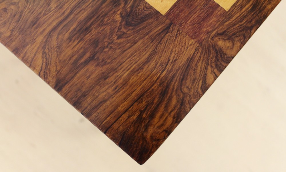 Victorian Rosewood Chess Top Table View VI