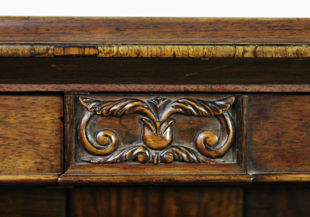 George IV Rosewood Open Bookcase View III