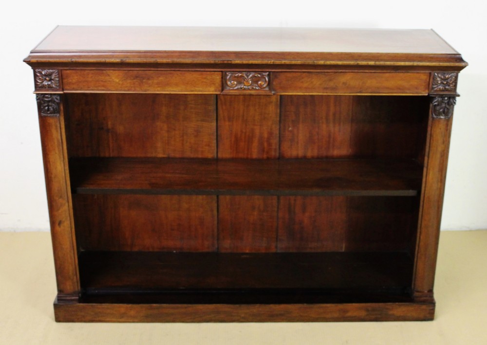 George IV Rosewood Open Bookcase View VII