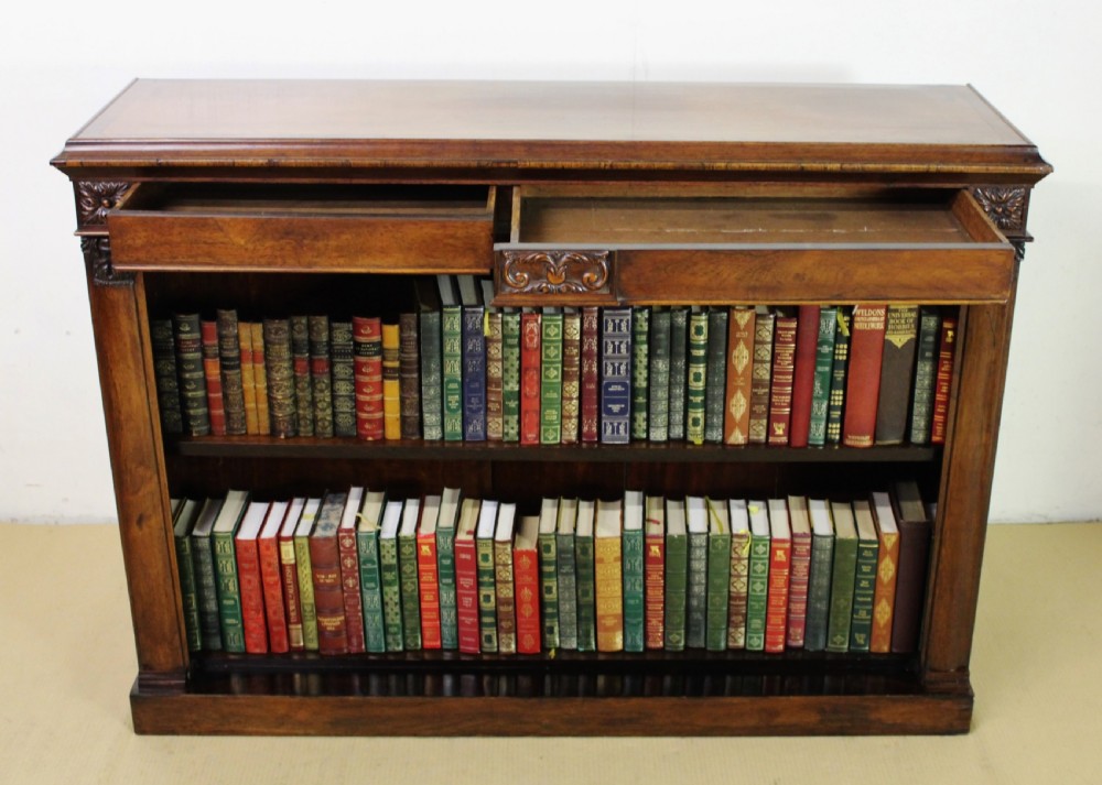 George IV Rosewood Open Bookcase View IX
