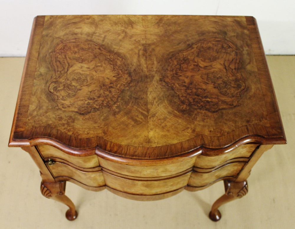 Burr Walnut Side Cupboard View II