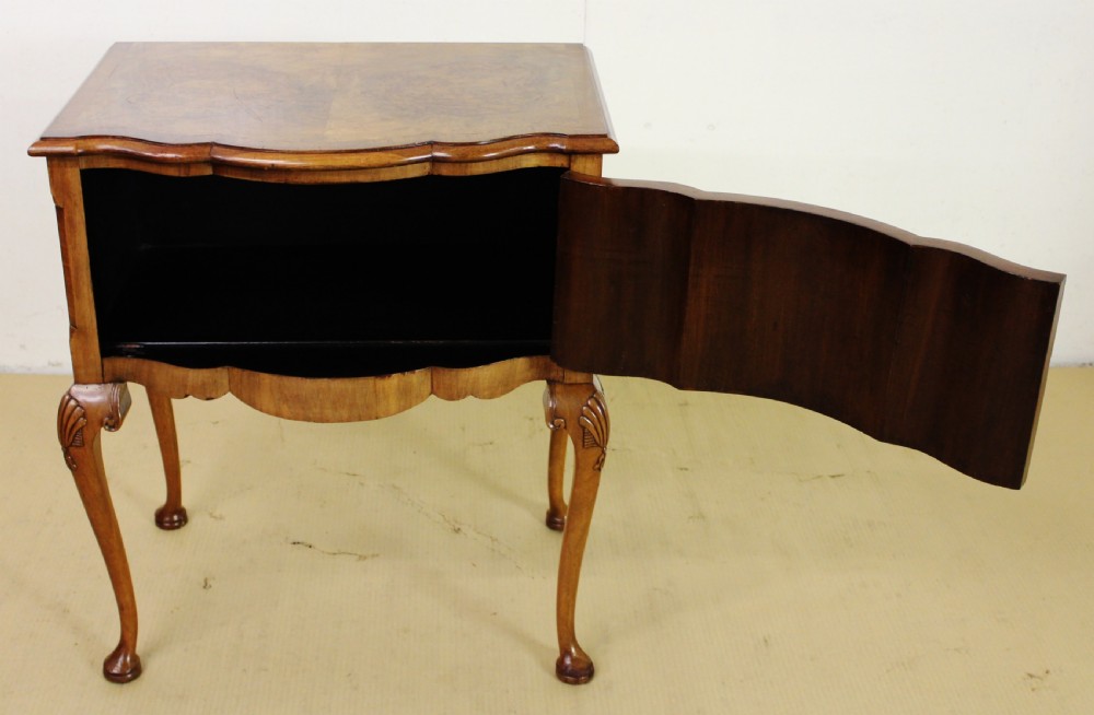 Burr Walnut Side Cupboard View III