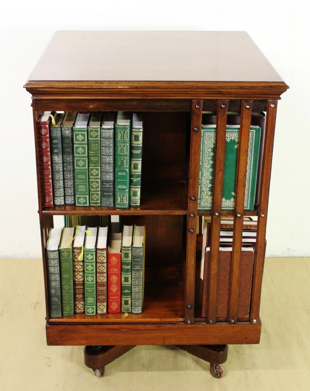 Edwardian Iron Based Revolving Bookcase