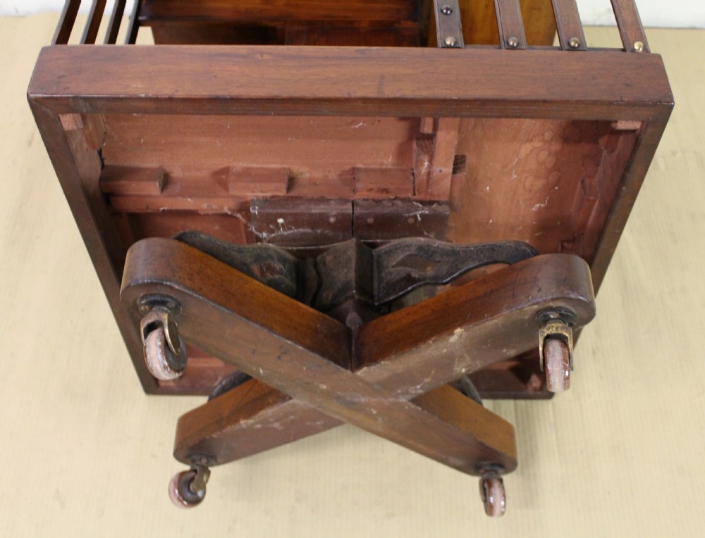 Edwardian Iron Based Revolving Bookcase View V