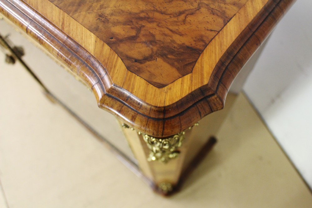 Victorian Inlaid Burr Walnut Pier Cabinet View VIII