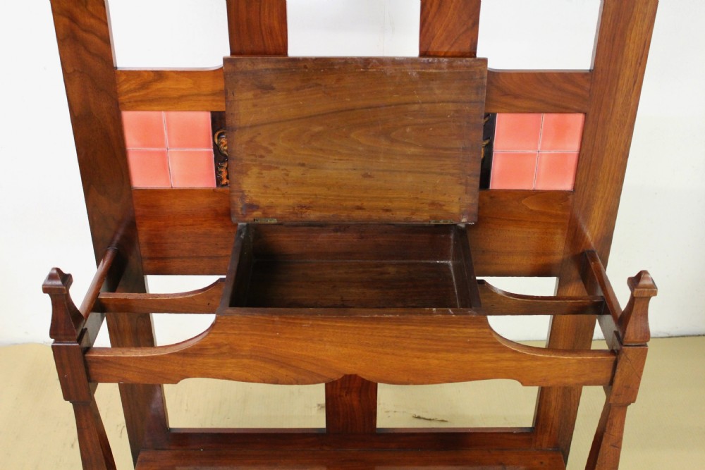 Victorian Walnut Hall Stand View II