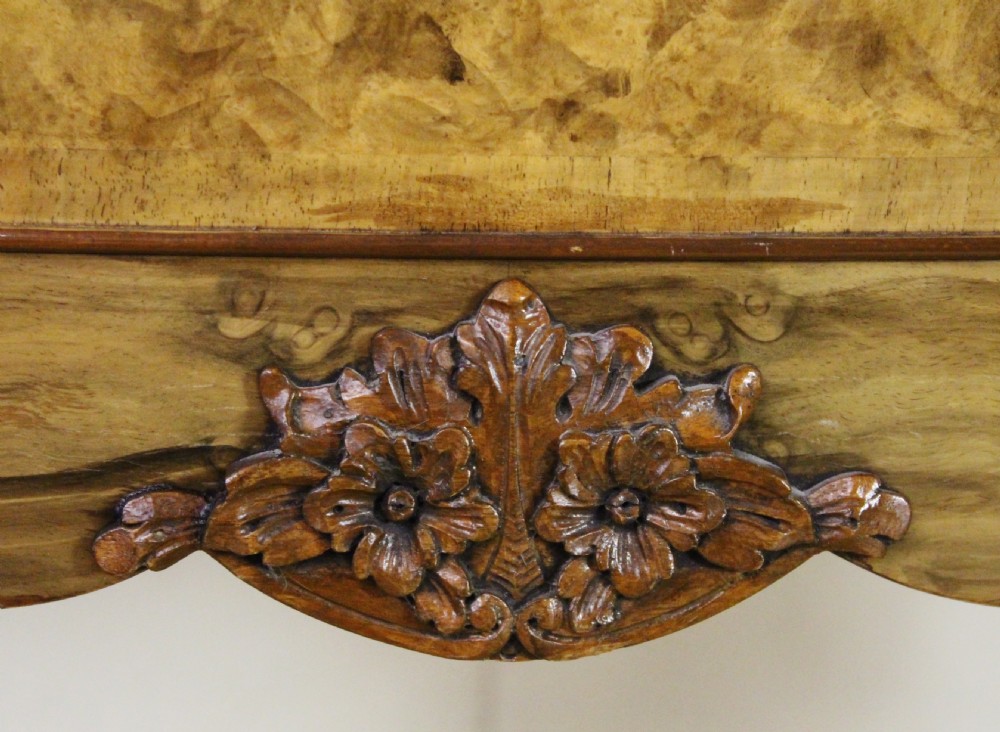 Serpentine Burr Walnut Side Table View II