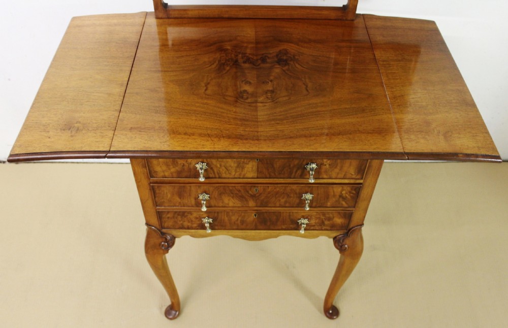 Burr Walnut Dressing Chest View X