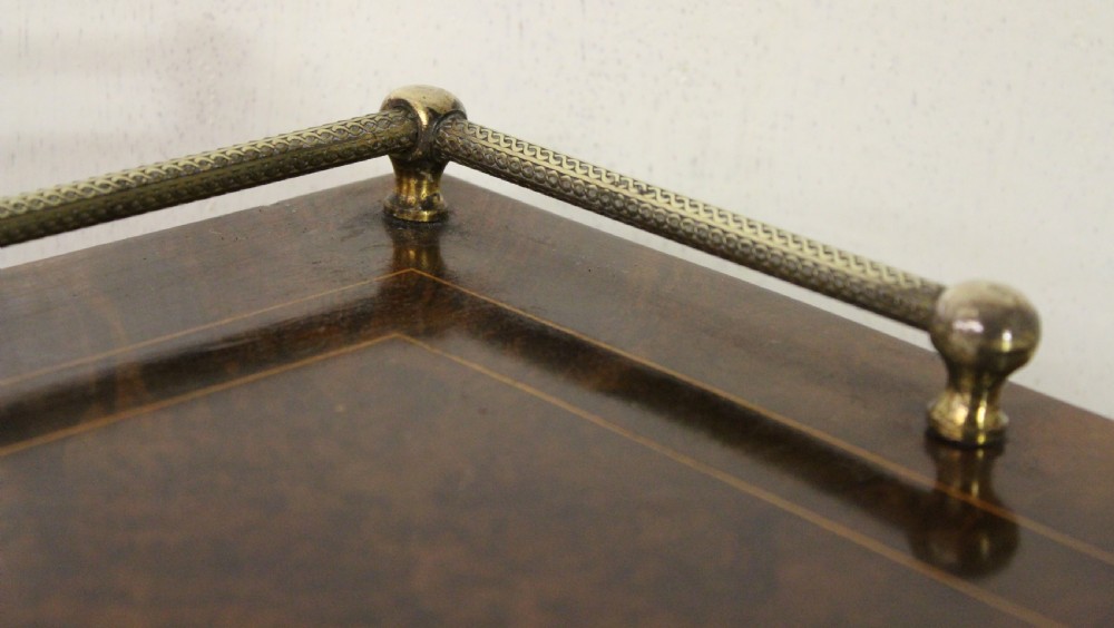 Victorian Inlaid Burr Walnut Music Cabinet View X