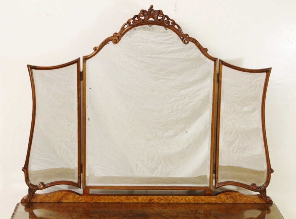 Burr Walnut Dressing Table View VI