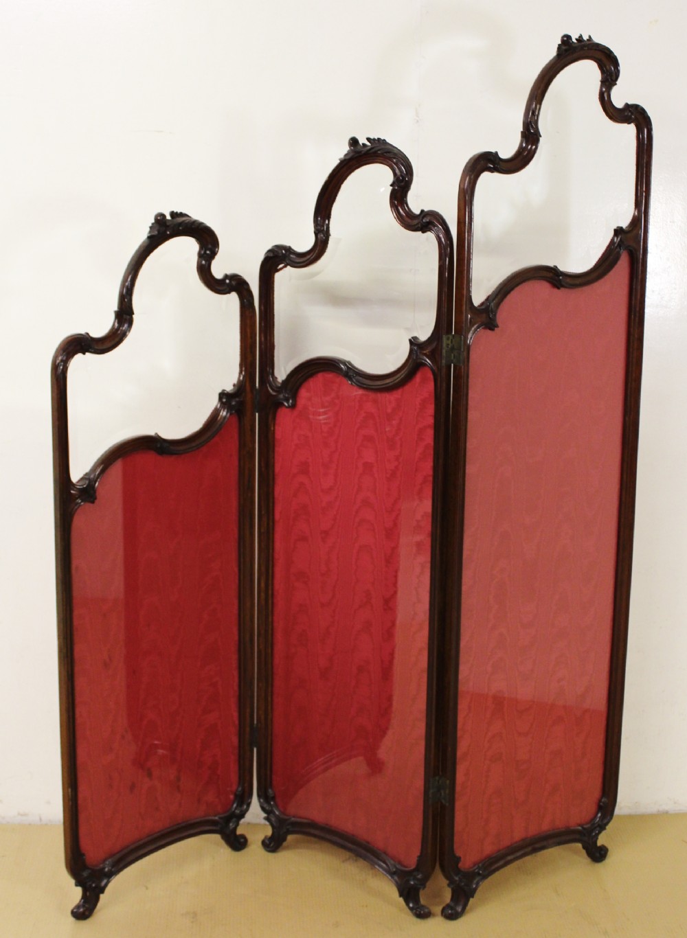 Mahogany Dressing Screen
